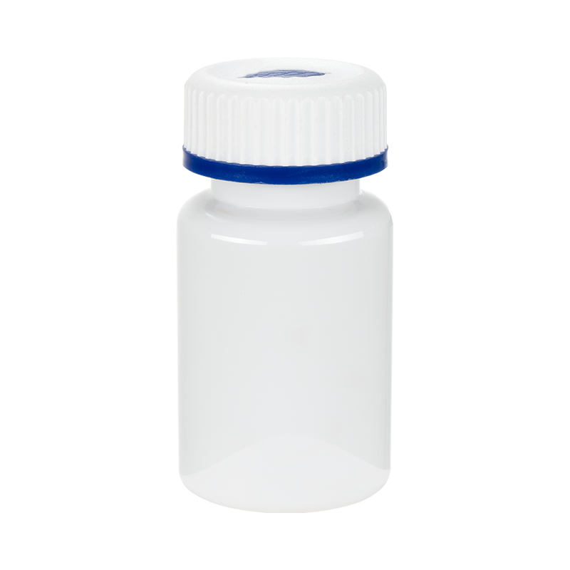 PET 120ml okrúhla fľaša s vysokým hrdlom