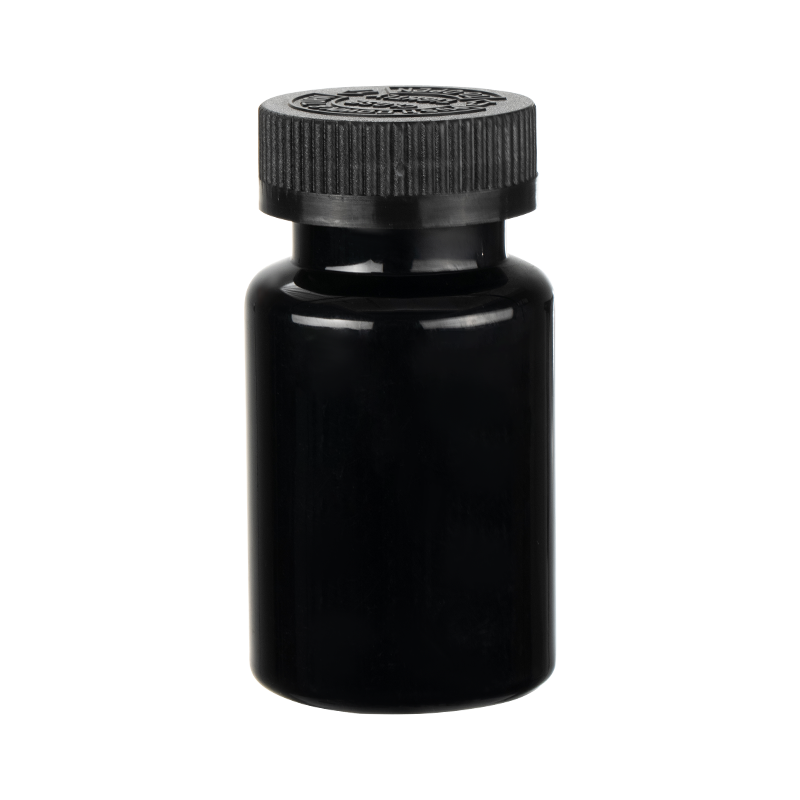 PET 120ml okrúhla fľaša s vysokým hrdlom