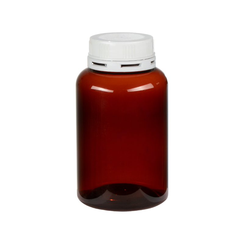 PET 300ml demižónová okrúhla fľaša