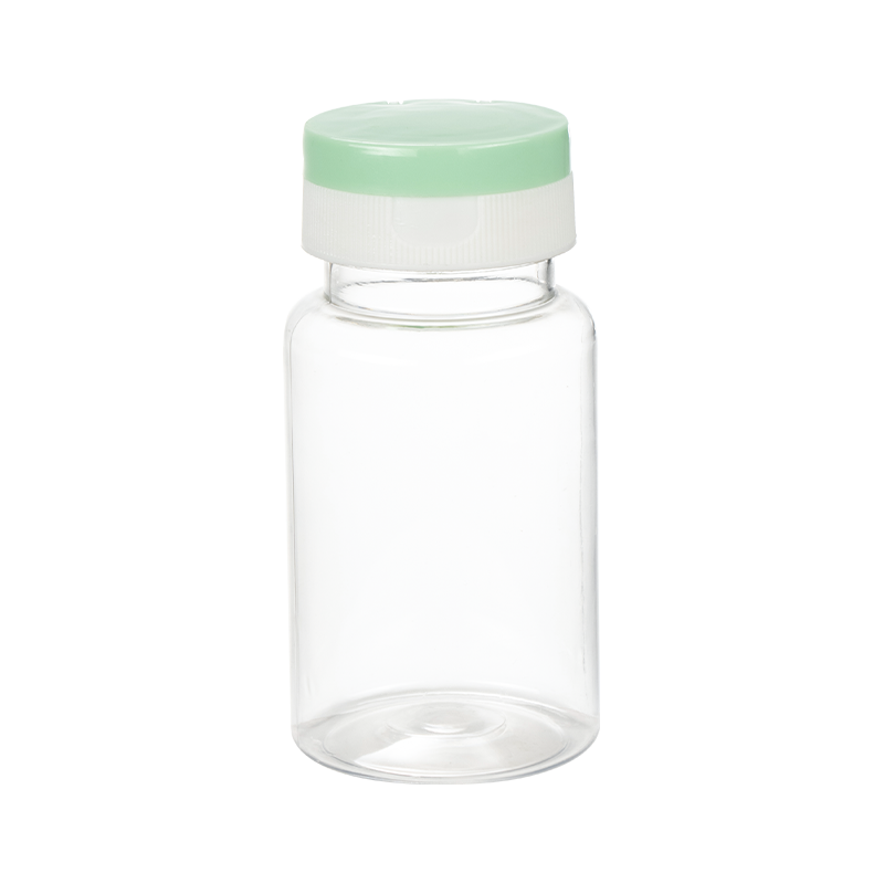 PET okrúhla fľaša 100 ml