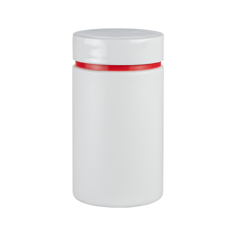 HDPE 150 ml dvojvrstvová rovná fľaša s plochým uzáverom