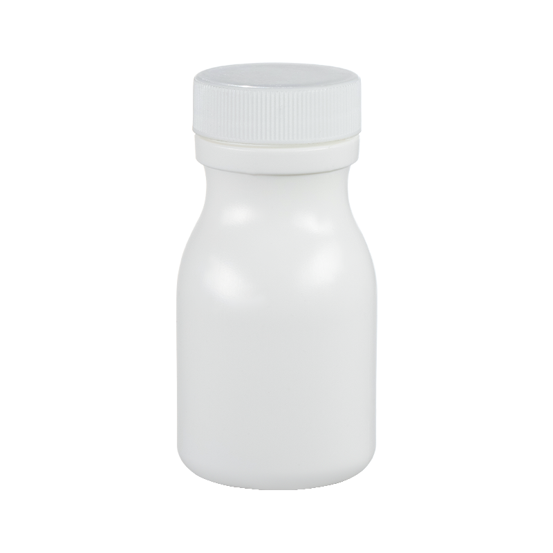 HDPE 60 ml fľaša v tvare mlieka na skladovanie cukroviniek